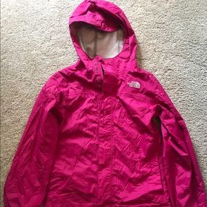 North face girls rain jacket